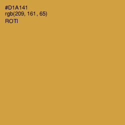 #D1A141 - Roti Color Image