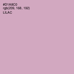 #D1A8C0 - Lilac Color Image