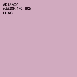 #D1AAC0 - Lilac Color Image