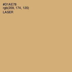 #D1AE78 - Laser Color Image