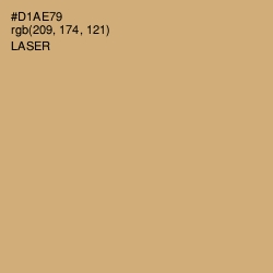 #D1AE79 - Laser Color Image