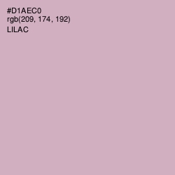 #D1AEC0 - Lilac Color Image