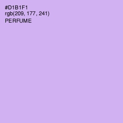 #D1B1F1 - Perfume Color Image