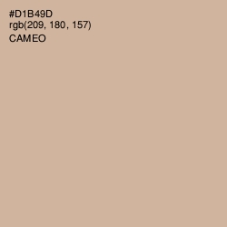 #D1B49D - Cameo Color Image