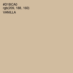 #D1BCA0 - Vanilla Color Image