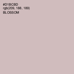 #D1BCBD - Blossom Color Image