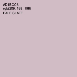 #D1BCC6 - Pale Slate Color Image