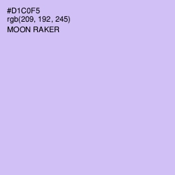 #D1C0F5 - Moon Raker Color Image