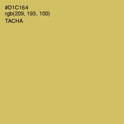 #D1C164 - Tacha Color Image