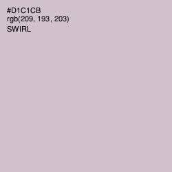 #D1C1CB - Swirl Color Image