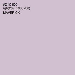 #D1C1D0 - Maverick Color Image