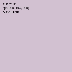 #D1C1D1 - Maverick Color Image