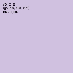 #D1C1E1 - Prelude Color Image