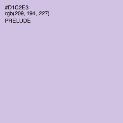 #D1C2E3 - Prelude Color Image