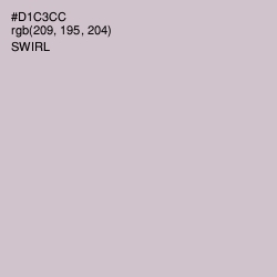 #D1C3CC - Swirl Color Image