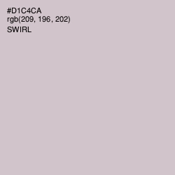 #D1C4CA - Swirl Color Image