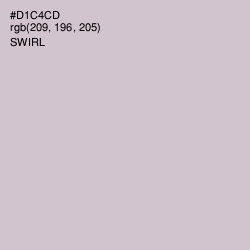 #D1C4CD - Swirl Color Image