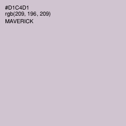 #D1C4D1 - Maverick Color Image