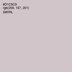 #D1C5C9 - Swirl Color Image