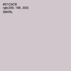 #D1C6CB - Swirl Color Image