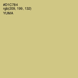 #D1C784 - Yuma Color Image