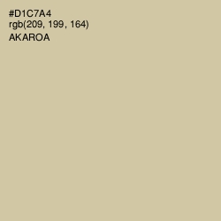 #D1C7A4 - Akaroa Color Image
