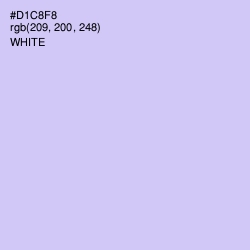 #D1C8F8 - Moon Raker Color Image