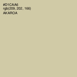 #D1CAA6 - Akaroa Color Image