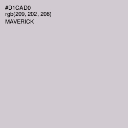 #D1CAD0 - Maverick Color Image