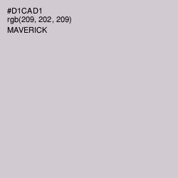 #D1CAD1 - Maverick Color Image