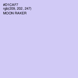 #D1CAF7 - Moon Raker Color Image