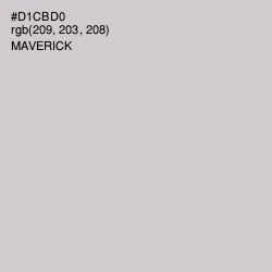 #D1CBD0 - Maverick Color Image