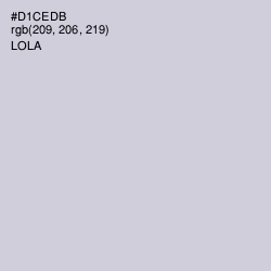 #D1CEDB - Lola Color Image