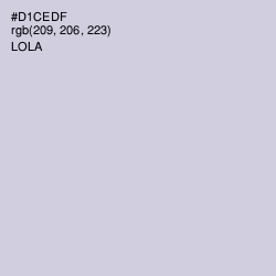 #D1CEDF - Lola Color Image