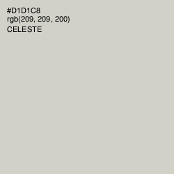 #D1D1C8 - Celeste Color Image