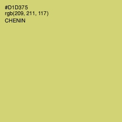 #D1D375 - Chenin Color Image