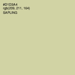 #D1D3A4 - Sapling Color Image