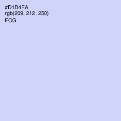 #D1D4FA - Fog Color Image