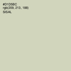 #D1D5BC - Sisal Color Image