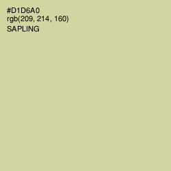 #D1D6A0 - Sapling Color Image