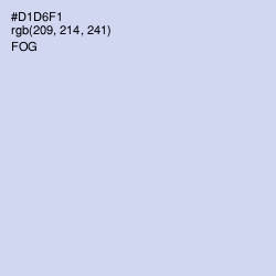 #D1D6F1 - Fog Color Image