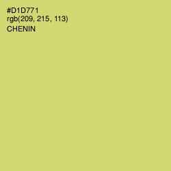#D1D771 - Chenin Color Image