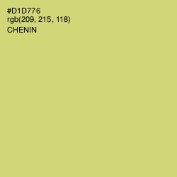 #D1D776 - Chenin Color Image