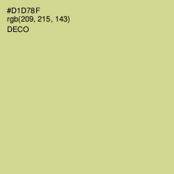 #D1D78F - Deco Color Image