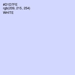 #D1D7FE - Fog Color Image