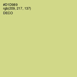 #D1D989 - Deco Color Image