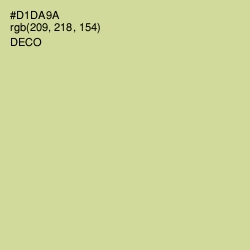 #D1DA9A - Deco Color Image