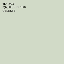 #D1DAC6 - Celeste Color Image