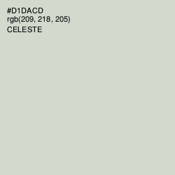 #D1DACD - Celeste Color Image