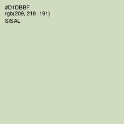 #D1DBBF - Sisal Color Image